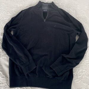 PRICE DROP! Nautica 100% cotton 1/4-zip sweater.  Men’s medium.